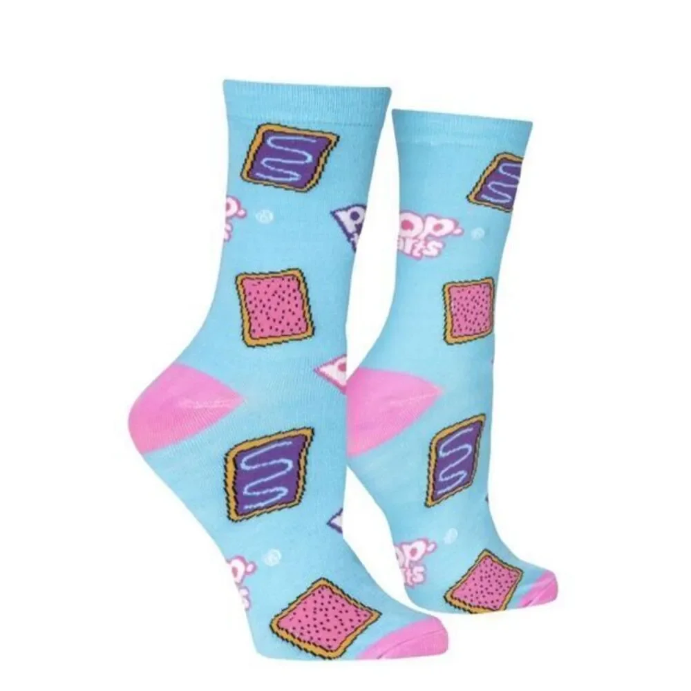 Bubble Gum and‎ Pastries Mens Novelty Crew Socks Size 6-12